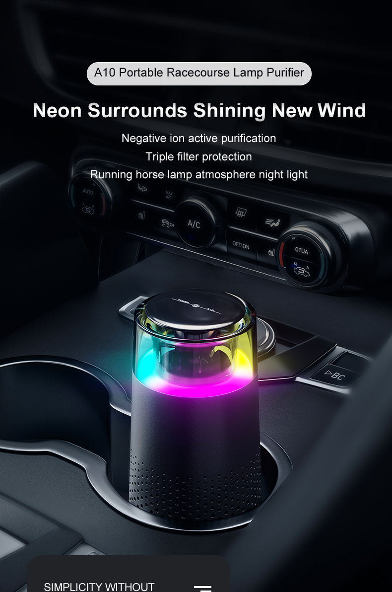 Malbero PD6 Portable Air Purifier with LED Light