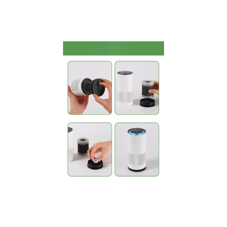 Malbero T4 – Smart Air Purifier with Gradient LED Light
