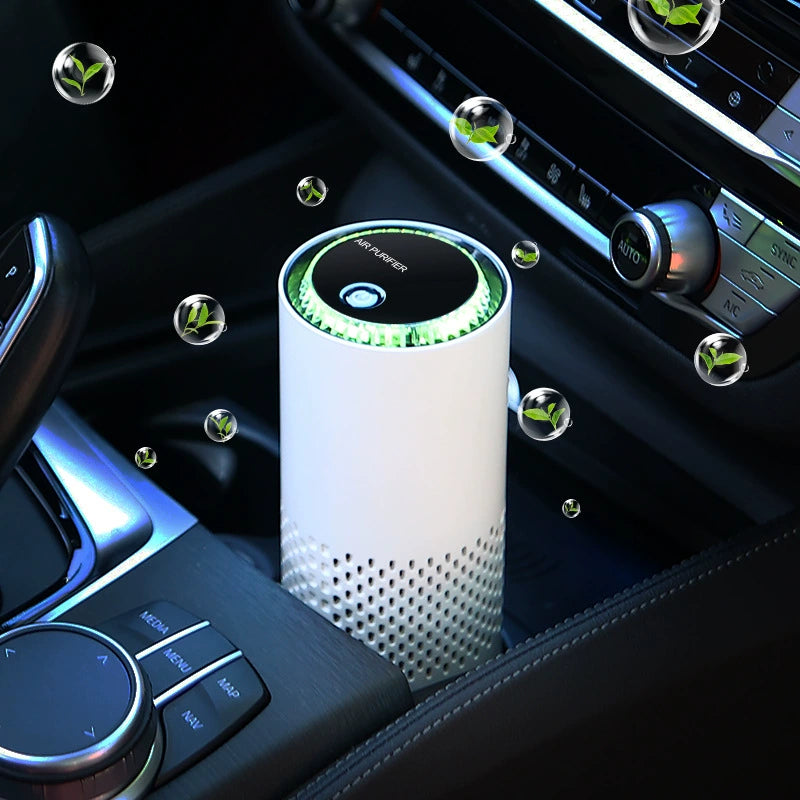 Malbero T4 – Smart Air Purifier with Gradient LED Light