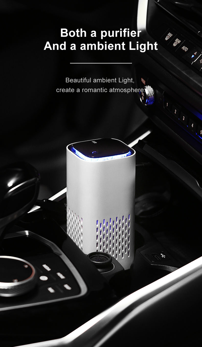 Malbero PD3 – Compact Air Purifier with Ambient Light