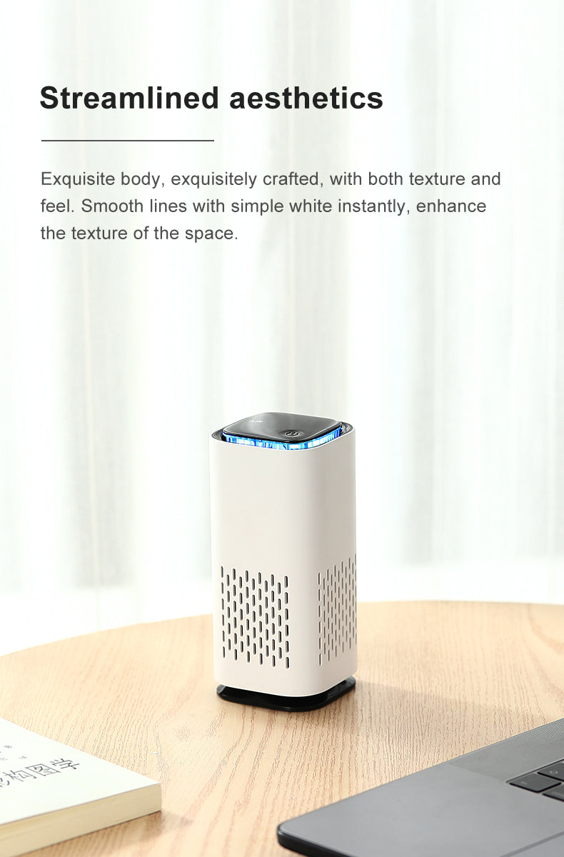 Malbero PD3 – Compact Air Purifier with Ambient Light