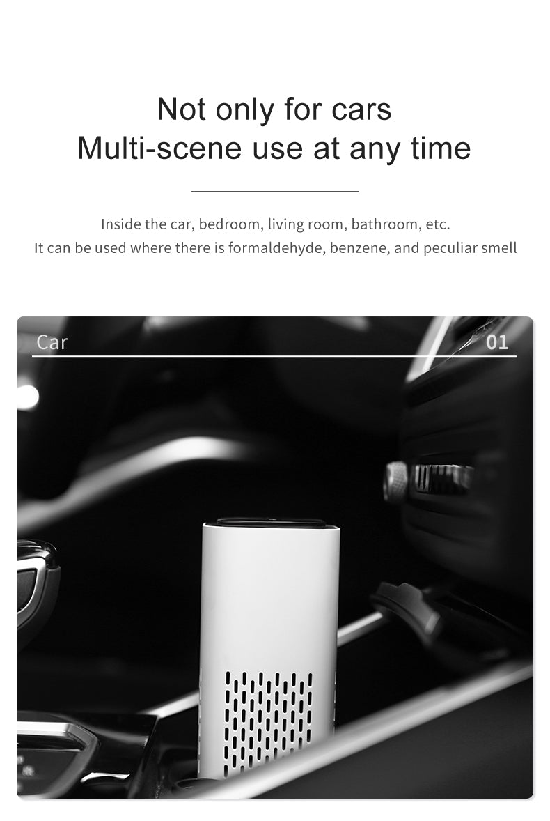 Malbero PD3 – Compact Air Purifier with Ambient Light