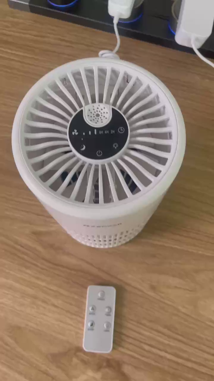 Malbero PD7 Desktop Air Purifier with Remote Control & Aromatherapy