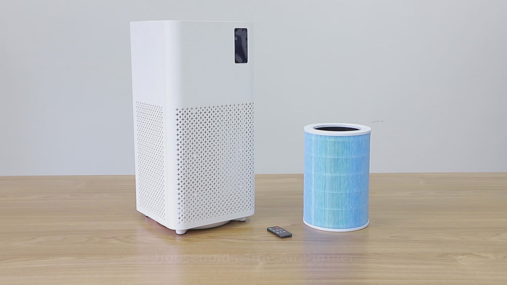 Malbero PS2 Smart Air Purifier – HEPA Filter, 480m³/h CADR, WiFi Control & Filter Reminder for Home & Car